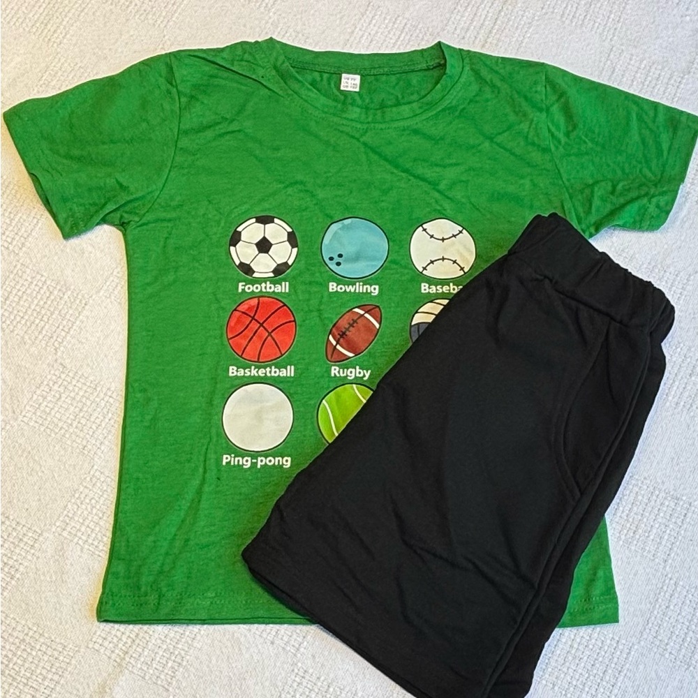 Kids Sports Shorts Set